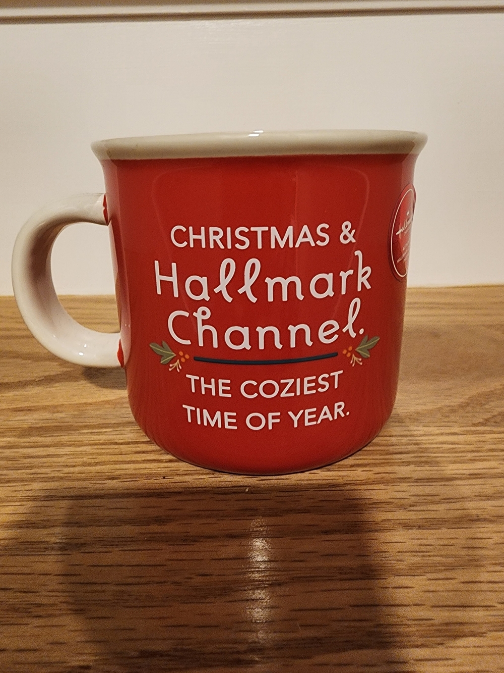 Hallmark Red Christmas Channel Ceramic Mug